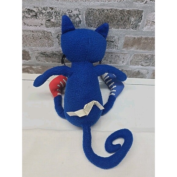Vintage Pete The Cat  Plush Doll Blue Stuffed Animal Soft Toy **READ** - Picture 2 of 12